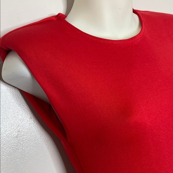 Zara Red Blouse Elegant Panty Blouse - Picture 2 of 8